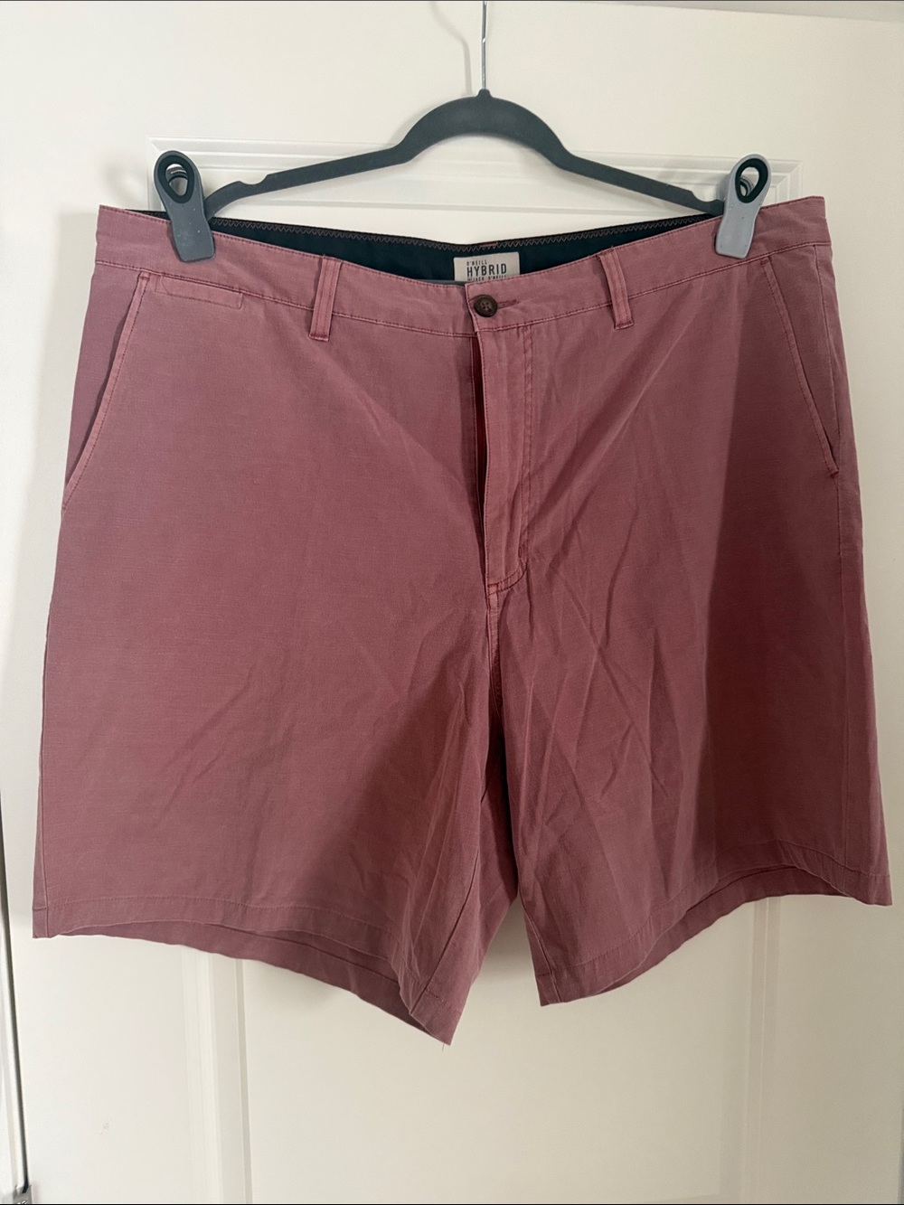 O'Neill Men's Rose-Mauve Chino Hybrid Shorts
